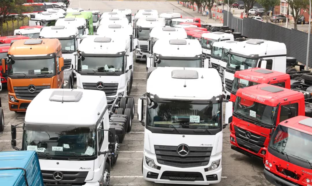 caminhões (Foto: Rovena Rosa/Agência Brasil)