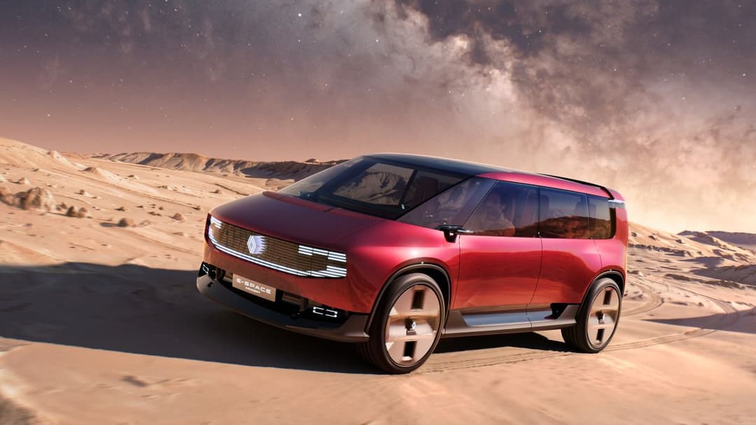 Renault E-Space minivan conceito